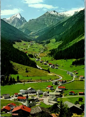5947 - Tirol - Gries im Sellrain gegen den Lisenser Ferner und Fernerkogel - gelaufen 1979