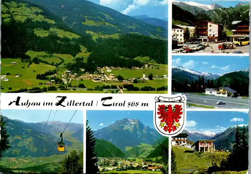5970 - Tirol - Aschau , Zillertal , Mehrbildkarte - nicht gelaufen