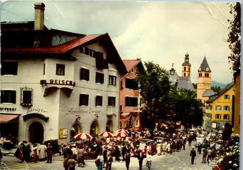 5981 - Tirol - Kitzbühel Hauptstraße - gelaufen 1959