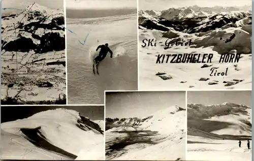 5986 - Tirol - Kitzbüheler Horn , Mehrbildkarte - gelaufen 1958