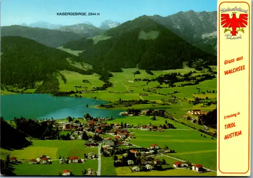 5988 - Tirol - Walchsee , Kaisergebirge - gelaufen 1992