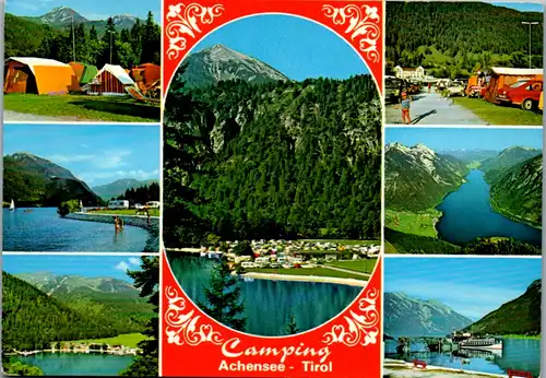 5992 - Tirol - Achenkirch , Camping Achensee - gelaufen 1993