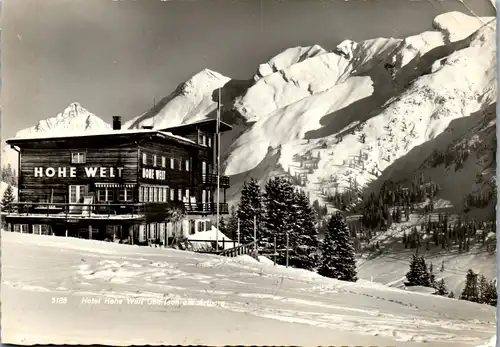 6008 - Tirol - Oberlech am Arlberg , Hotel Hohe Welt - gelaufen 1961