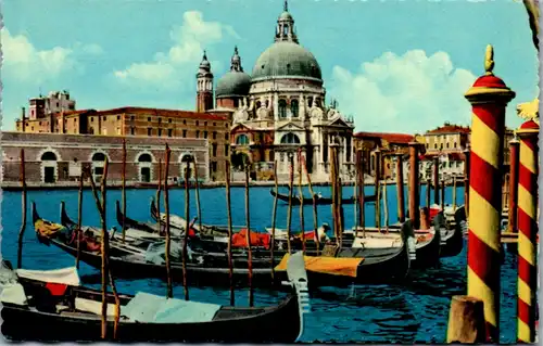 6021 - Italien - Venezia , Basilica della Salute - nicht gelaufen