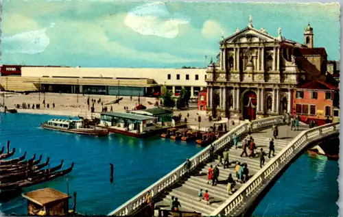 6023 - Italien - Venezia , Chiesa degli Scalzi e Stazione Ferroviaria - nicht gelaufen