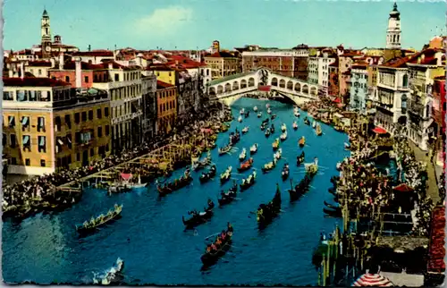 6024 - Italien - Venezia , Ponte di Rialto - nicht gelaufen