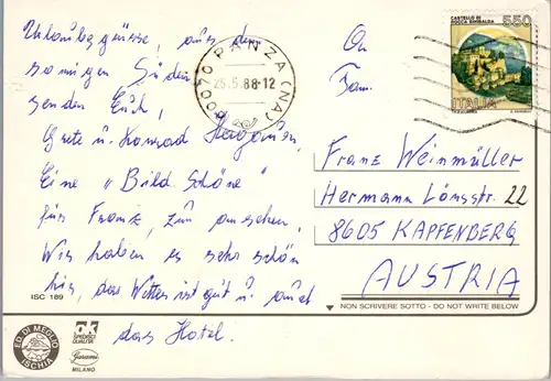 6041 - Italien - Ischia , Mehrbildkarte - gelaufen 1988