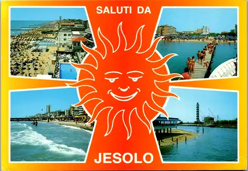 6052 - Italien - Jesolo , Mehrbildkarte - gelaufen