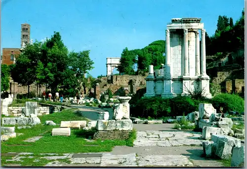 6053 - Italien - Roma , Foro Romano - gelaufen 1996