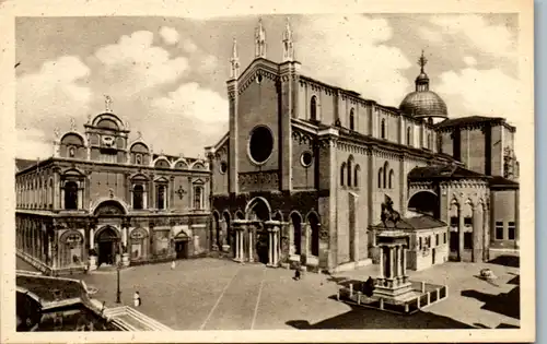 6062 - Italien - Venezia , La Chiesa die S. S. Giovanni e Paolo , Monumento a Colleoni - nicht gelaufen 1932