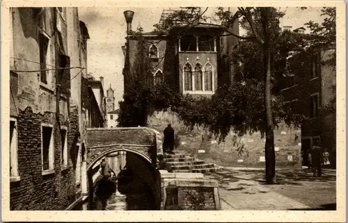 6063 - Italien - Venezia , Rio S. Gregorio - nicht gelaufen 1932