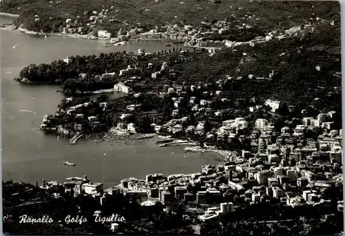 6079 - Italien - Rapallo , Golfo Tigullio , Panorama - gelaufen 1962