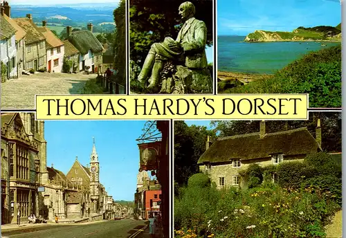 6086 - Großbritannien - Dorchester , Thomas Hardy's Dorset - gelaufen 1991