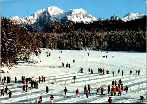 6137 - Deutschland - Ramsau , Berchtesgaden , Hintersee mit Kehlstein , Göll , Brett und Jenner - gelaufen 1996