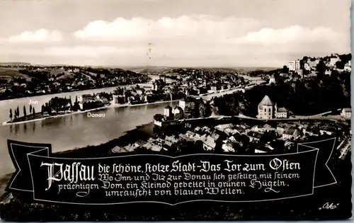 6156 - Deutschland - Passau , Panorama - nicht gelaufen