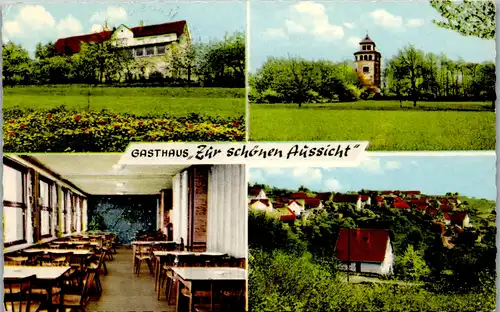 6157 - Deutschland - Eulenbis b. Kaiserslautern , Gasthaus zur schönen Aussicht , Bäcker - gelaufen 1993