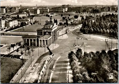 6177 - Deutschland - Berlin , Brandenburger Tor - gelaufen 1962