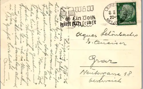 6189 - Deutschland - Leipzig , Reichsgericht - gelaufen 1936