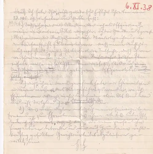 6300 - Österreich - Brief v. 1938