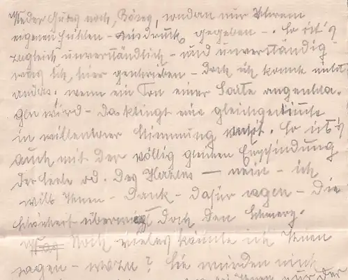 6309 -  - Brief , Datum u. Herkunft unbekannt , Text in Altdeutsch