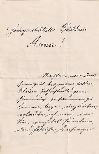 6315 - Österreich - Brief v. 1902