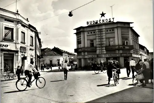 6326 - Kroatien - Pakrac , Straßenpartie - gelaufen 1957