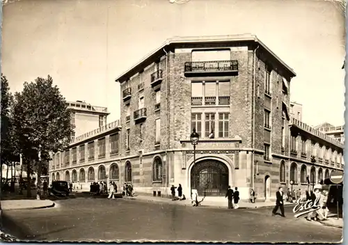 6334 - Frankreich - Paris , Lycee Jules Ferry , Place Clichy - gelaufen 1961