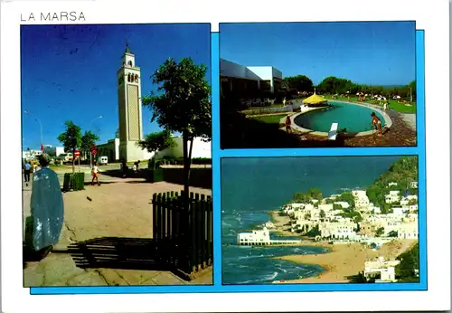 6335 - Tunesien - La Marsa et l'Hotel Abounawas - gelaufen 1999