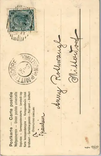 6416 -  - Motiv , Brombeeren - gelaufen 1904