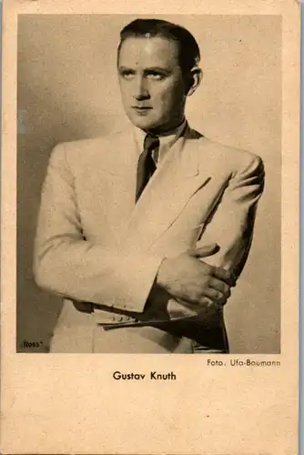 6443 -  - Schauspieler Gustav Knuth - nicht gelaufen