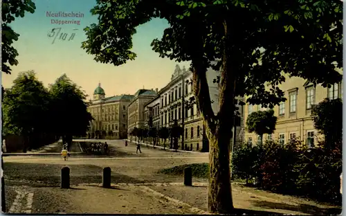 6476 - Tschechoslowakei - Czech , Nový Ji?ín , Neutitschein , Döppering - gelaufen 1911