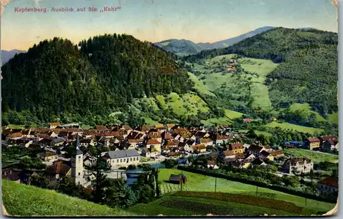 6530 - Steiermark - Kapfenberg , Ausblick auf die Kehr - gelaufen 1914/15