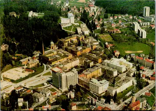 6534 - Steiermark - Graz , Landeskrankenhaus , Panorama - gelaufen