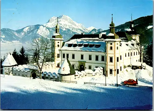 6539 - Steiermark - Admont , Jugendherberge Schloß Röthelstein - gelaufen 1999