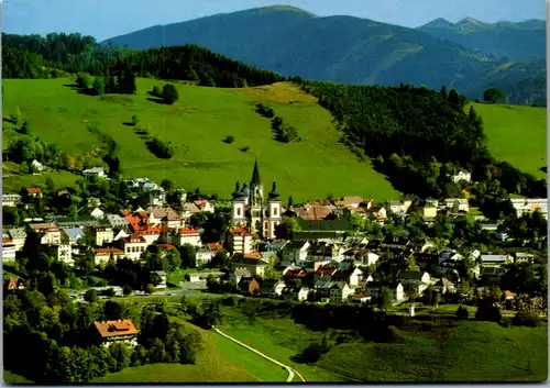 6540 - Steiermark - Mariazell , Panorama - gelaufen 1989