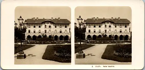 6616 - Bosnien und Herzegovina - Ilida , Jlidze , Hotel Austria v. 1909