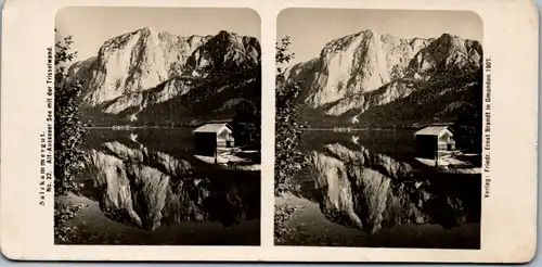 6647 - Steiermark - Alt Ausseeer See mit der Trisselwand v. 1907
