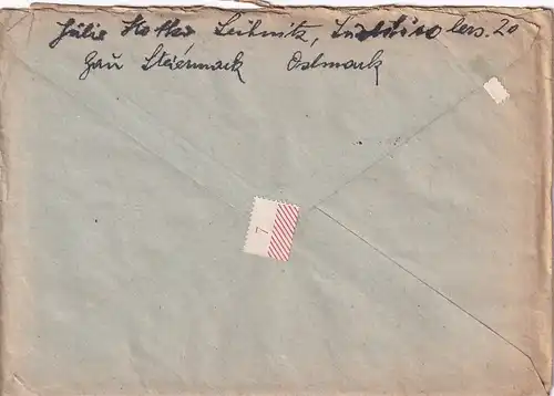 6677 - Österreich - Feldpost , Brief , Leibnitz - Berlin -  1942