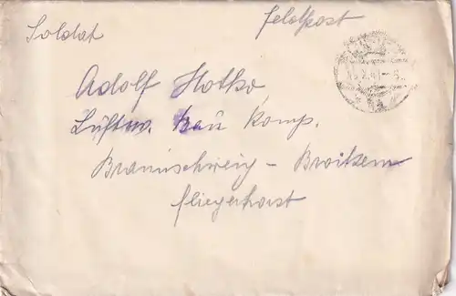 6697 - Österreich - Feldpost , Brief , Kaindorf Leibnitz - Braunschweig -  1941