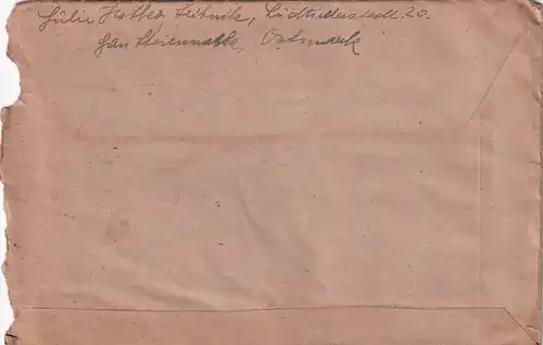 6703 - Österreich - Feldpost , Brief , Leibnitz - Berlin -  1942