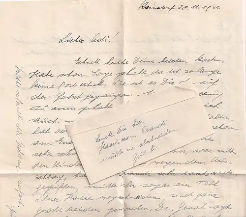6709 - Österreich - Feldpost , Brief , Kaindorf Leibnitz - Hildesheim -  1941