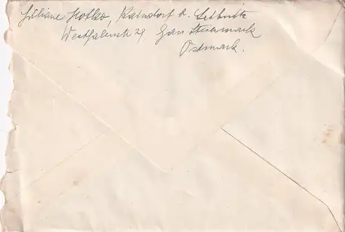 6709 - Österreich - Feldpost , Brief , Kaindorf Leibnitz - Hildesheim -  1941