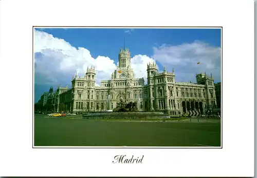 6772 - Spanien - Spain , Madrid , Plaza de la Cibeles - nicht gelaufen