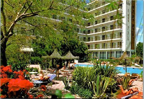6776 - Spanien - Spain , Barcelona , Malgrat de Mar , Hotel Luna Park - nicht gelaufen