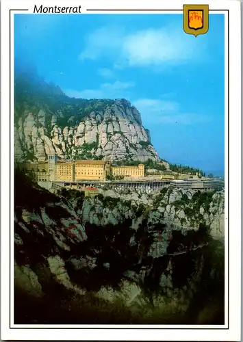 6782 - Spanien - Spain , Montserrat , Panorama - nicht gelaufen