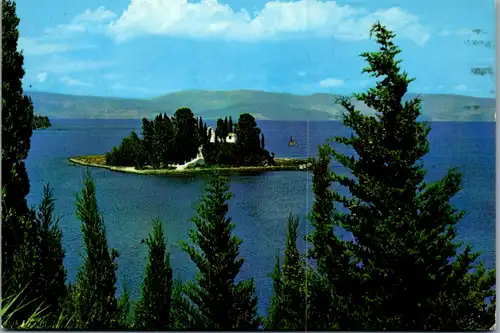 6791 - Griechenland - Greece , Corfu , Korfu , Pondiconissi , Pontikonisi - gelaufen 1980