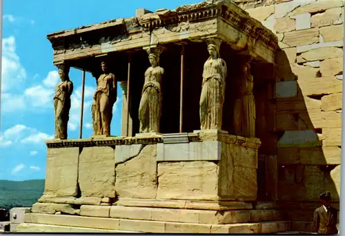 6805 - Griechenland - Greece , Athen , The Caryatids , Karyaditen - nicht gelaufen