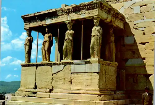 6811 - Griechenland - Greece , Athen , The Caryatids , Karyaditen - nicht gelaufen