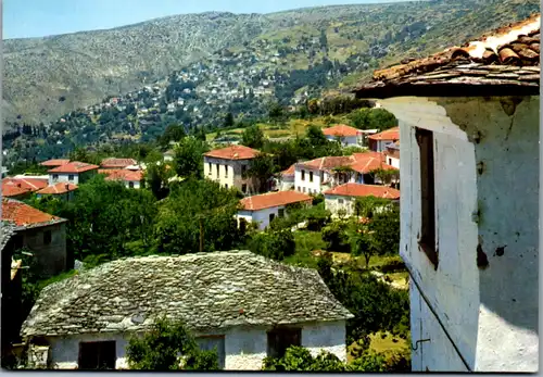 6812 - Griechenland - Greece , Pelion , Portaria with Macrinitsa , Makrinitsa - nicht gelaufen