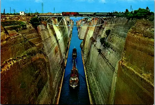 6814 - Griechenland - Greece , Kanal von Korinth , Corinth , Isthmus  - nicht gelaufen